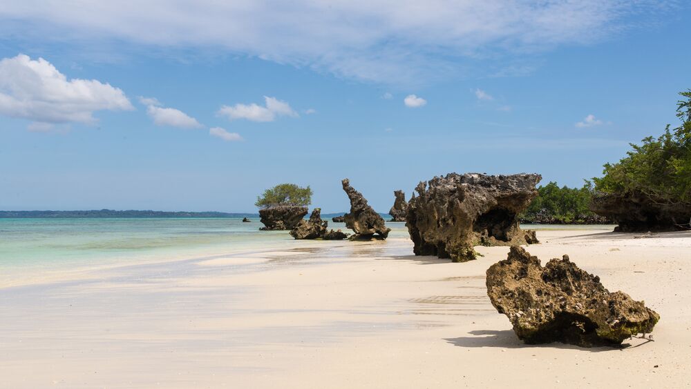 Les plages de rêve de l'île de Pemba