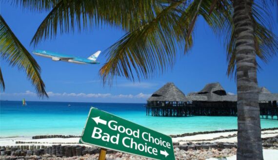 Vol international au départ de l'aéroport de Zanzibar (ZNZ)