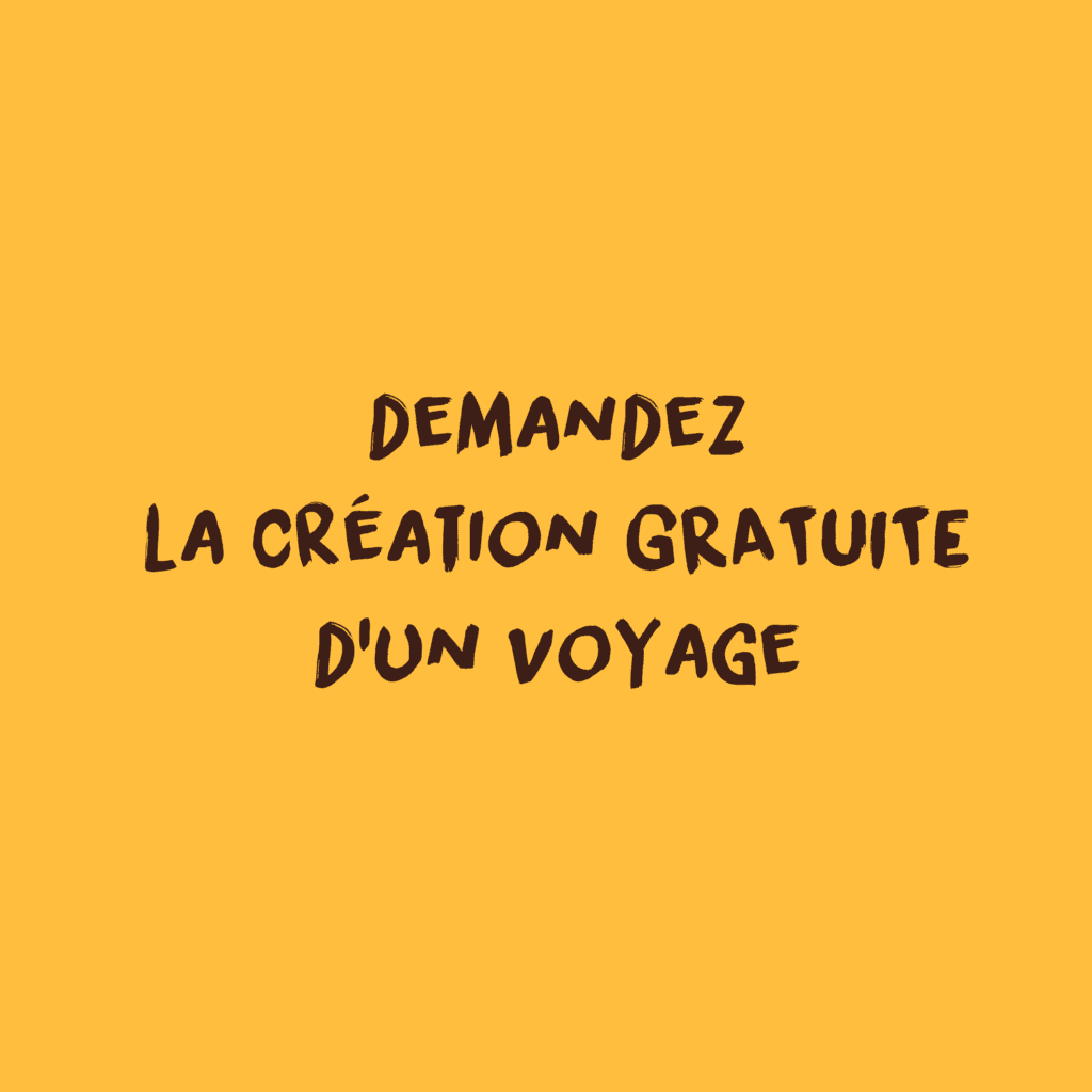 Création gratuite d'un voyage